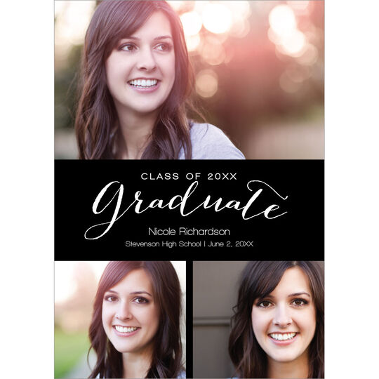 Graduate Collage Photo Graduation Announcements
